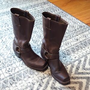 Frye Harness Boots Sz 8